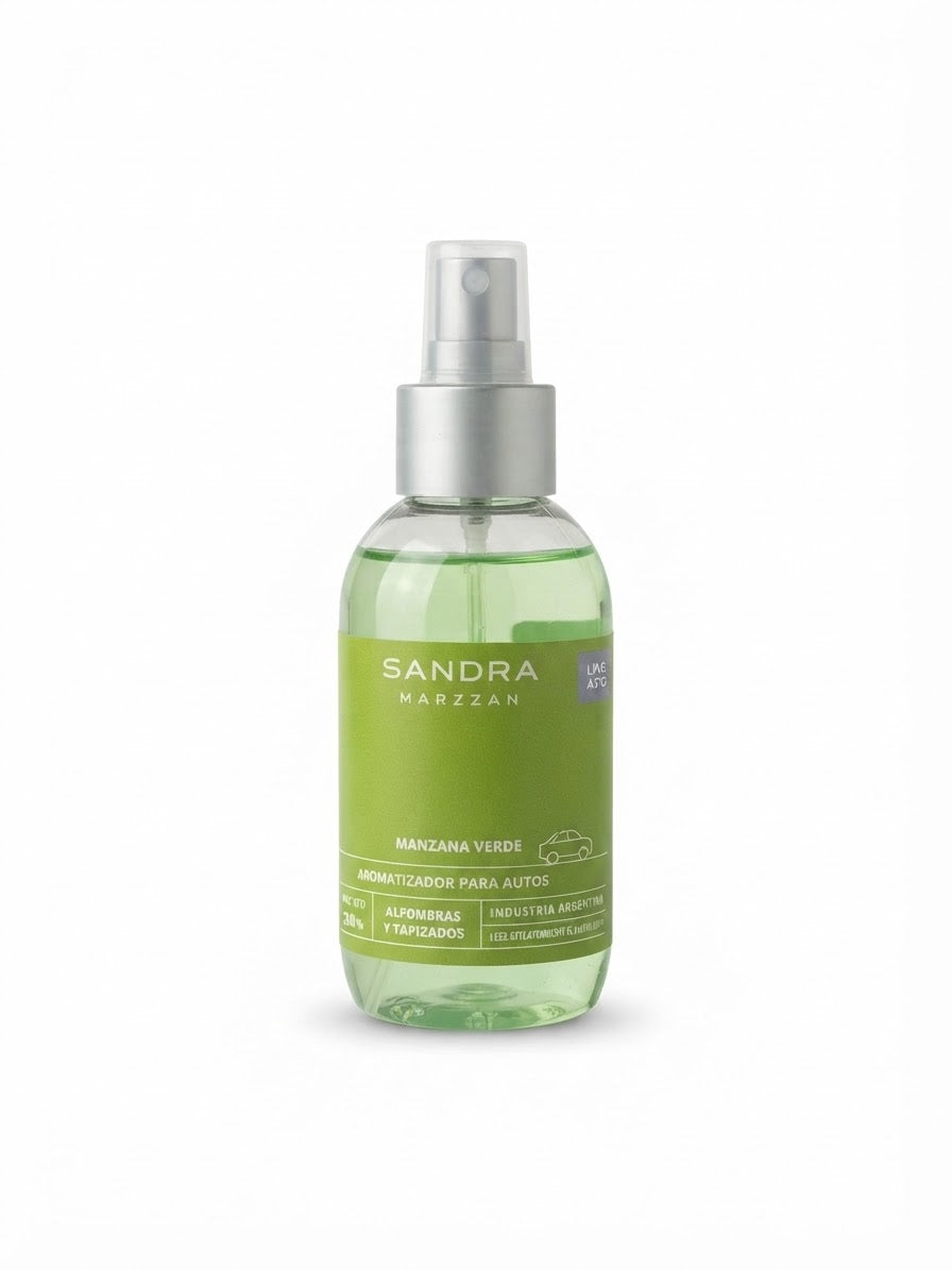 Aromatizador en Spray Manzana Verde 120ml