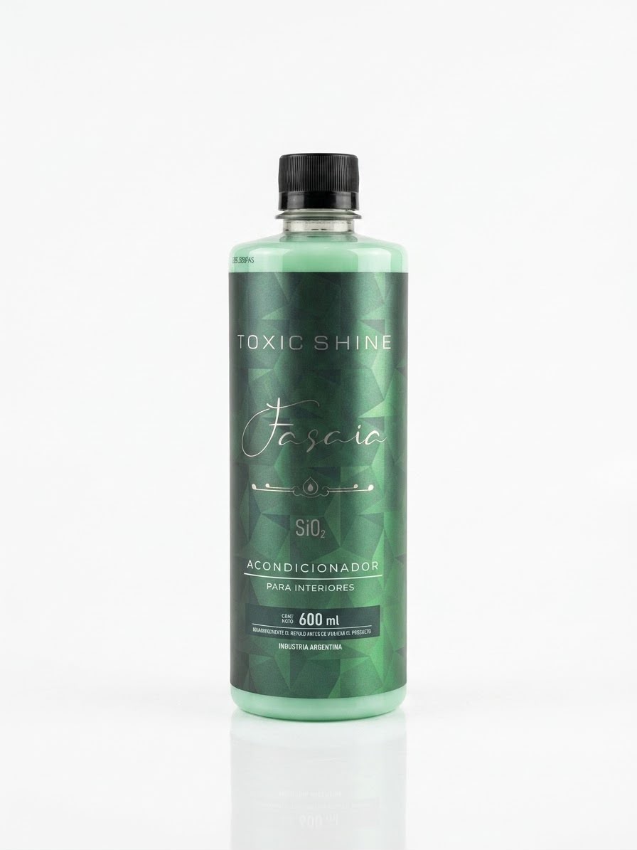 Revividor De Plásticos Interiores y Exteriores Fascia SIO2 600ml