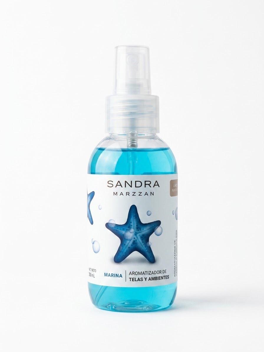Aromatizador En Spray Marina 120ml